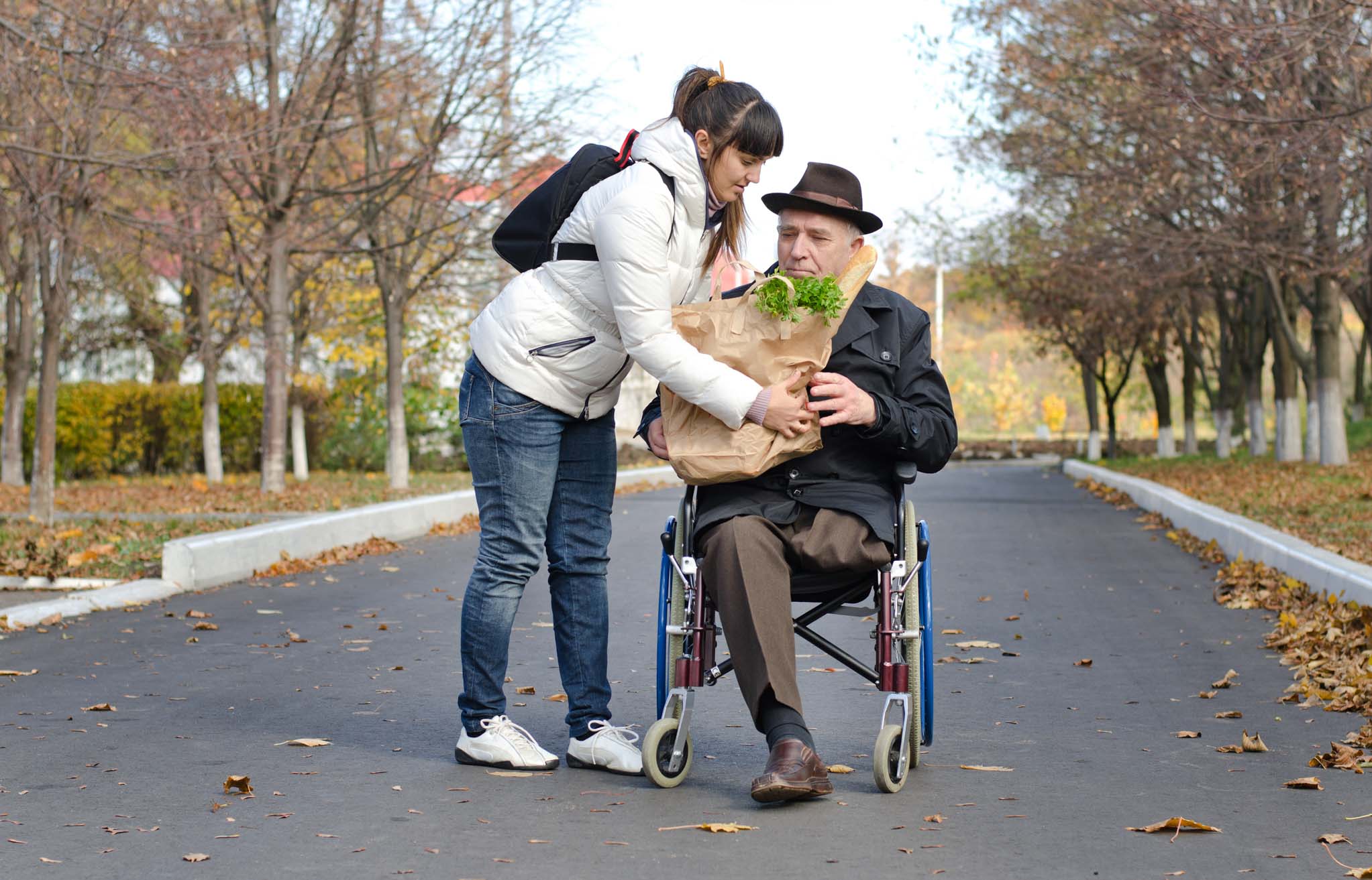 Facilitate and accompany with shopping